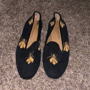 Stubbs & Wooton Loafers bees